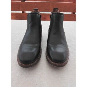 Madden NYC Men’s Chelsea Dress Boots Faux Leather Black Size 11.5